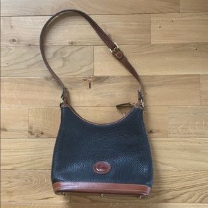 Dooney & Bourke black leather bag